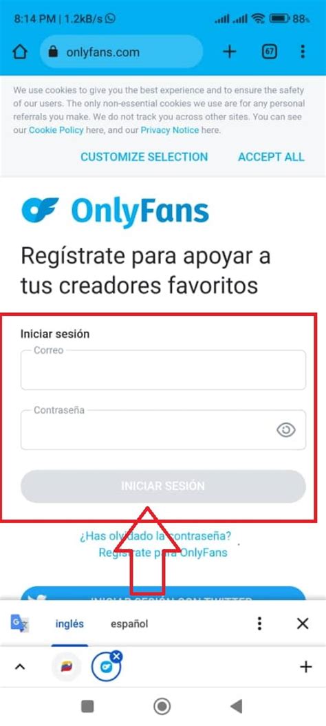 como entrar a onlyfans desde mi celular|como iniciar sesión en onlyfans.